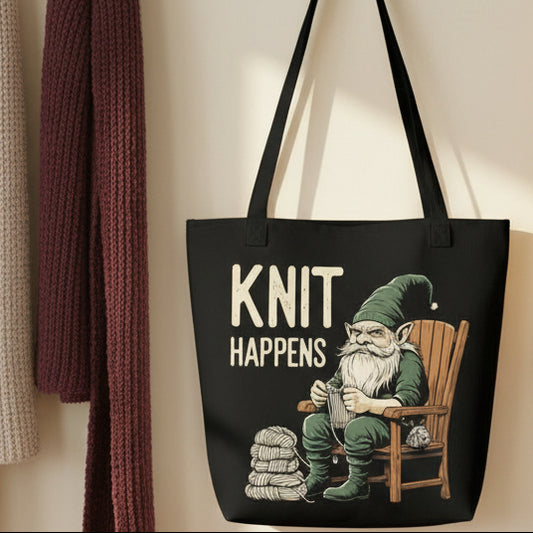 Knit Happens Tote Bag