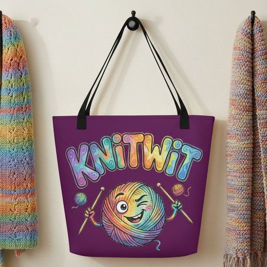 Knitwit Tote Bag