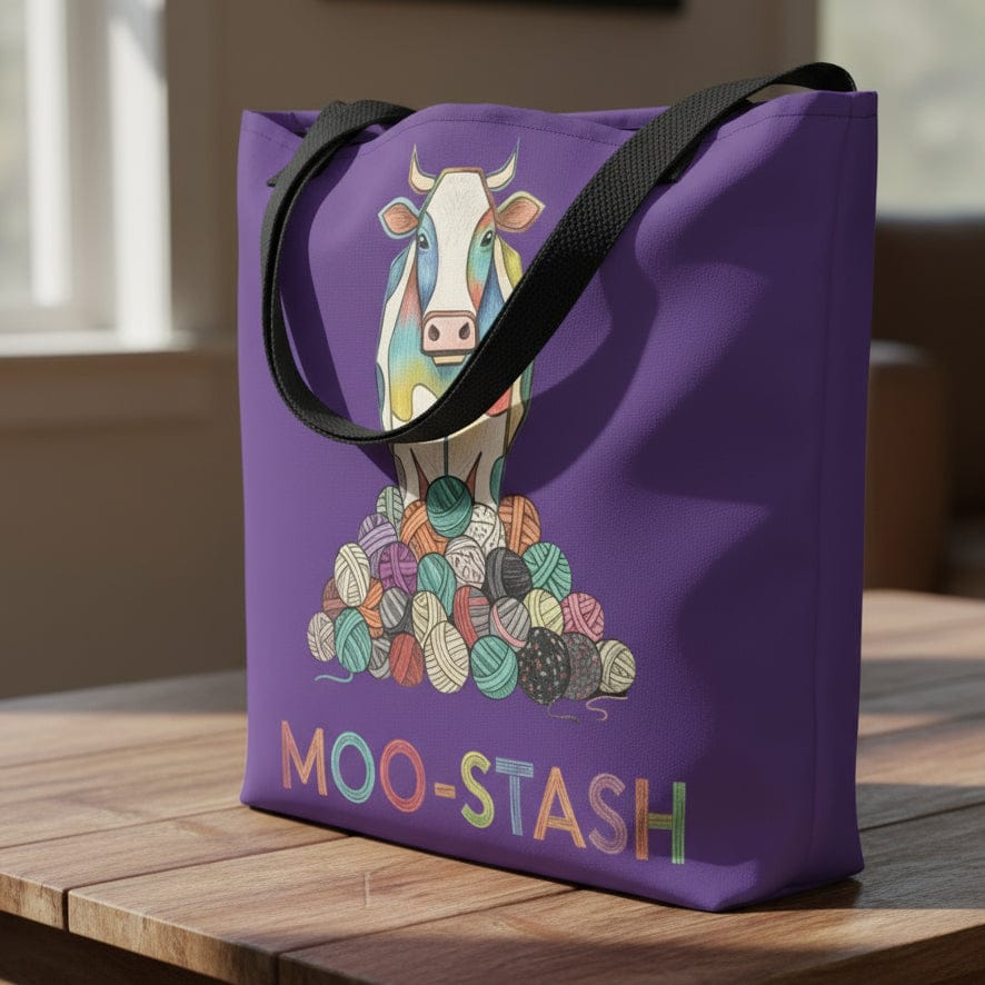Moo Stash Tote Bag