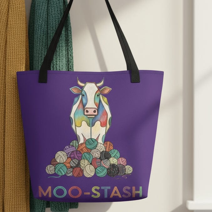 Moo Stash Tote Bag