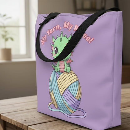 My Yarn My Rules Tote Bag