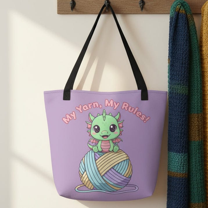 My Yarn My Rules Tote Bag