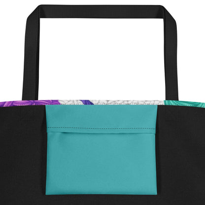 Night Bloom Full Print Tote