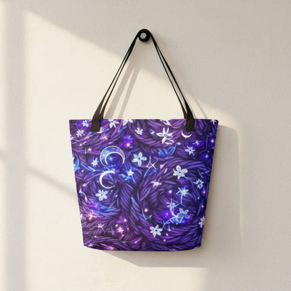 Nightsky Skeins Full Print Tote
