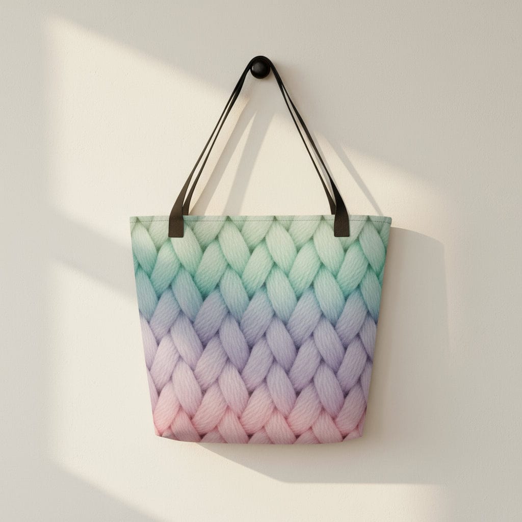 Plied Pastels Full Print Tote