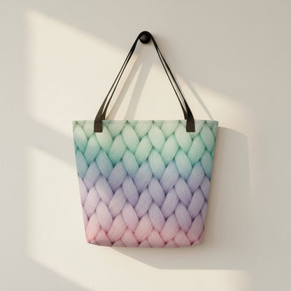 Plied Pastels Full Print Tote
