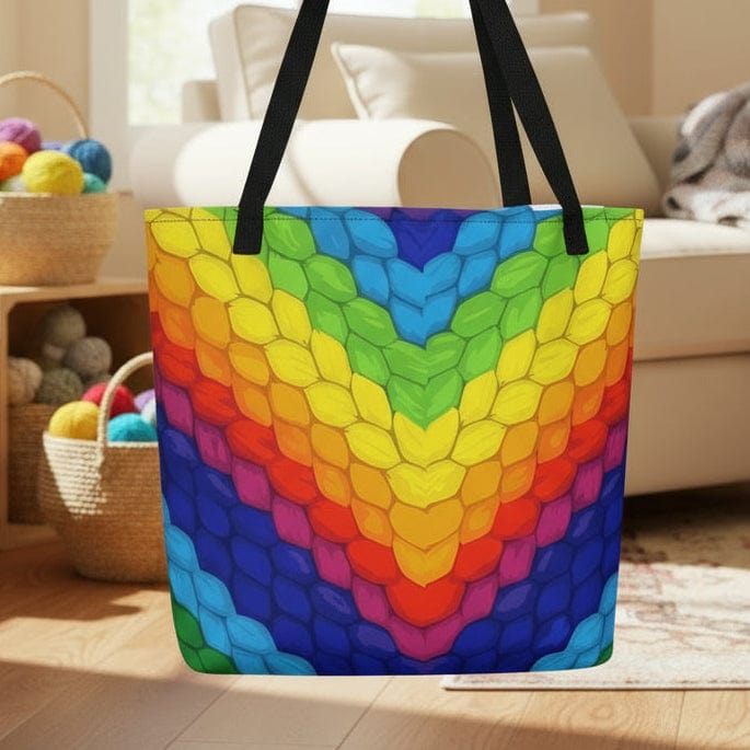 Roving Rainbow Full Print Tote
