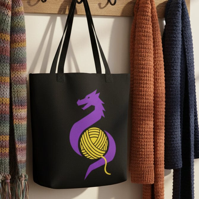 Styalised Dragon Tote Bag