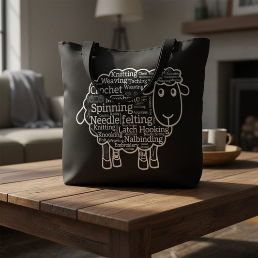 Yarn Cloud Tote Bag