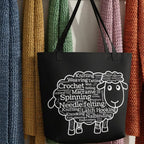 Yarn Cloud Tote Bag