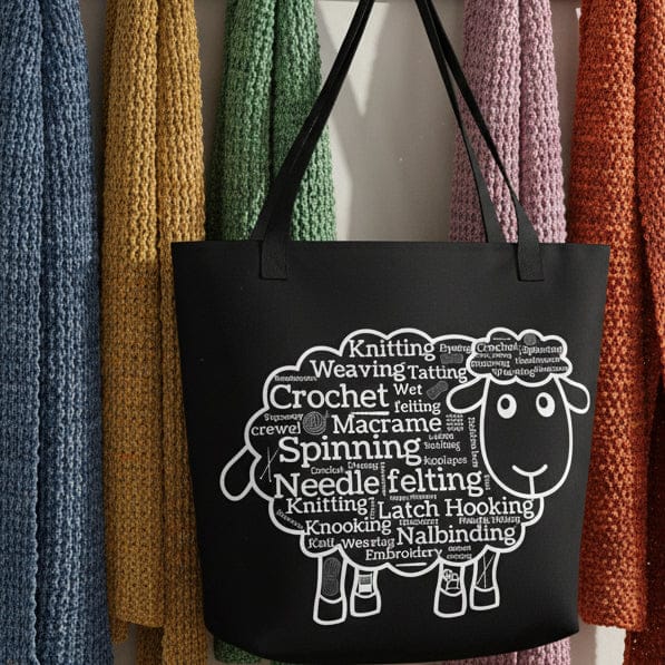 Yarn Cloud Tote Bag