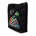 'Yarn Dragon' Large Tote Bag