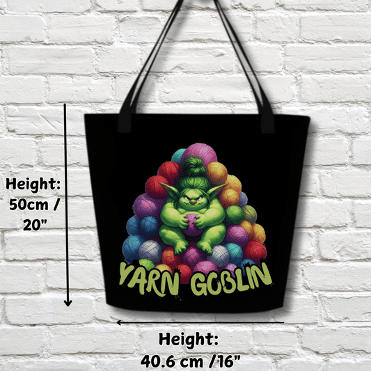 Yarn Goblin Large Tote Bag