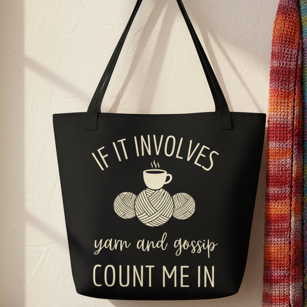 Yarn & Gossip Tote Bag