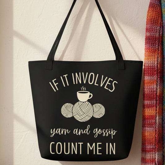 Yarn & Gossip Tote Bag
