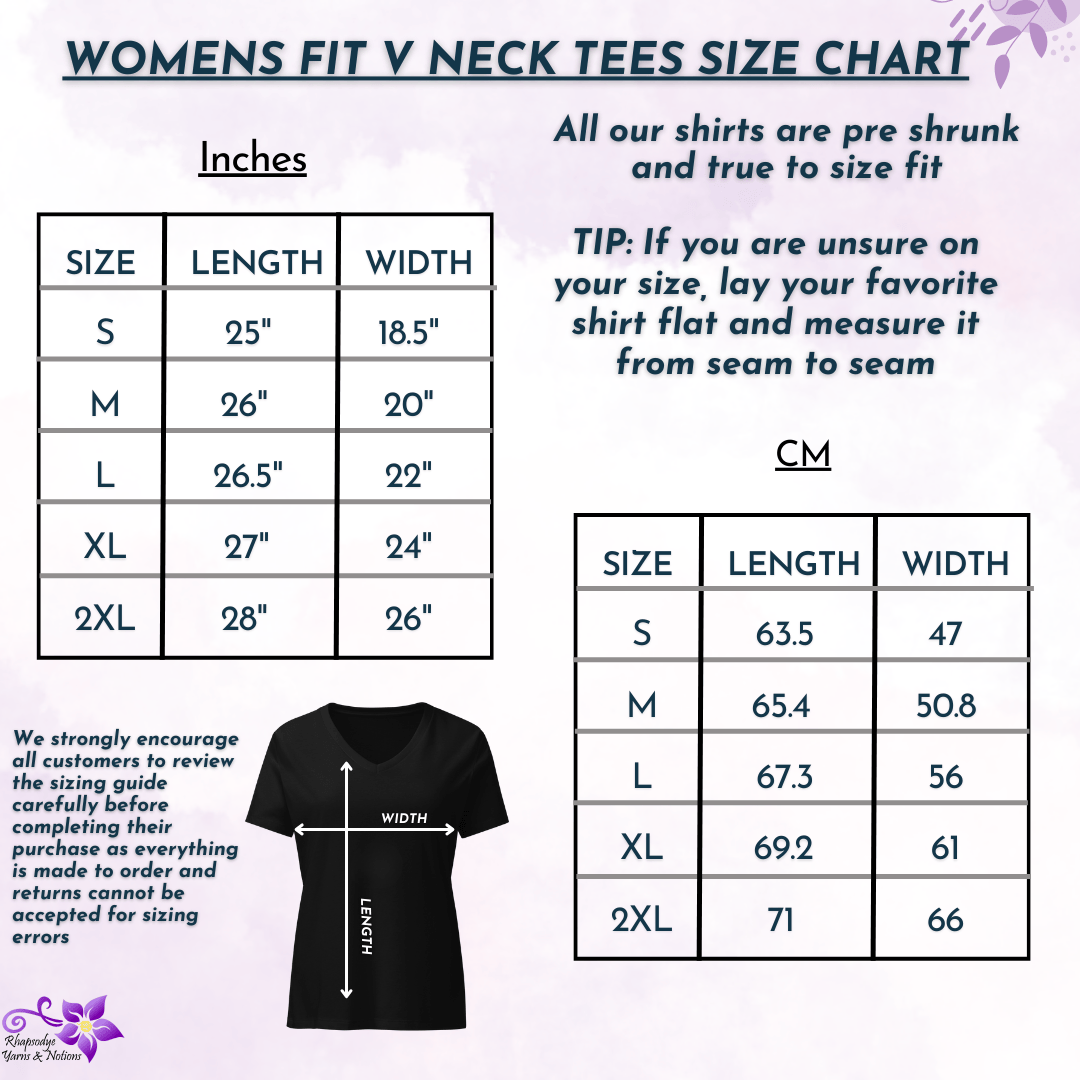 Infinity Yarn V-Neck T-Shirt
