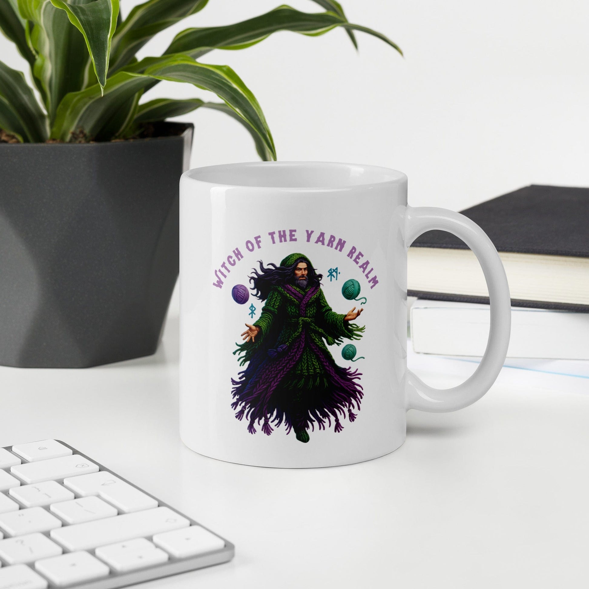 Warlock of the Yarn Realm Mug