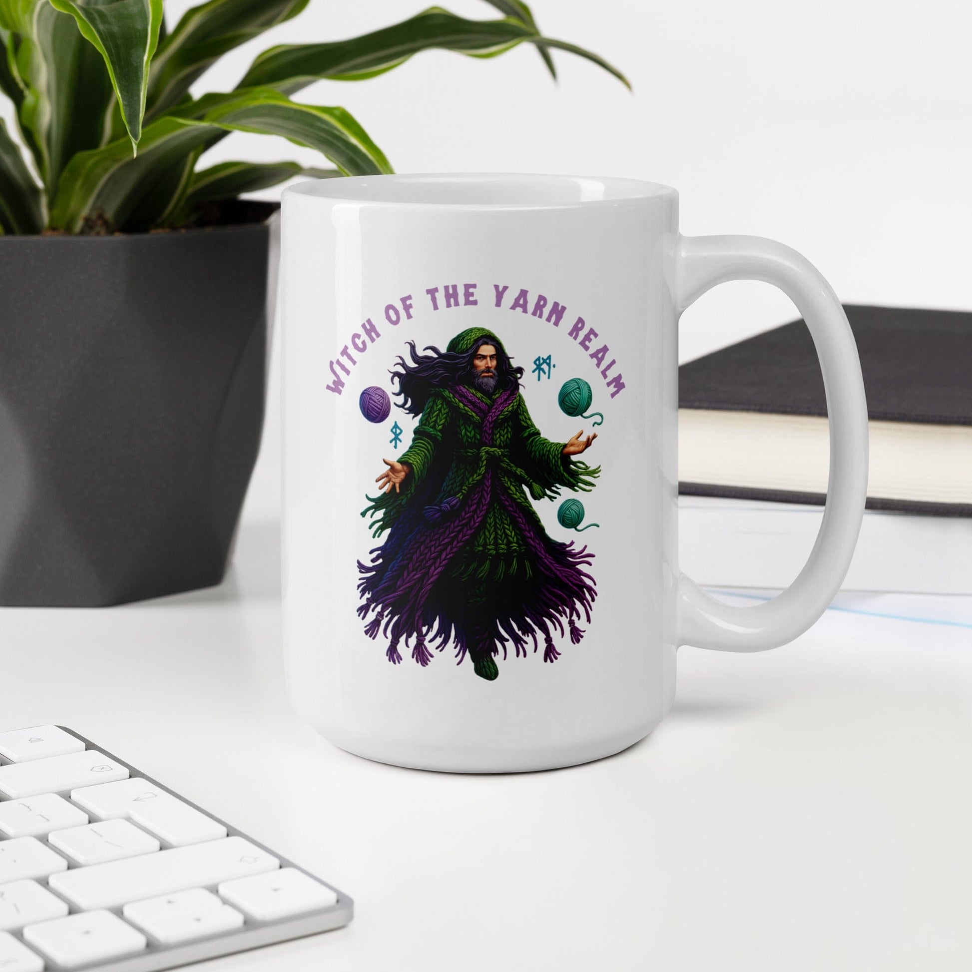 Warlock of the Yarn Realm Mug